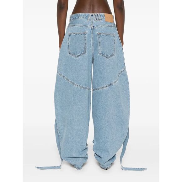The Attico Women Drawstring Jeans